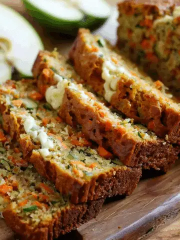 Carrot Zucchini Apple Bread