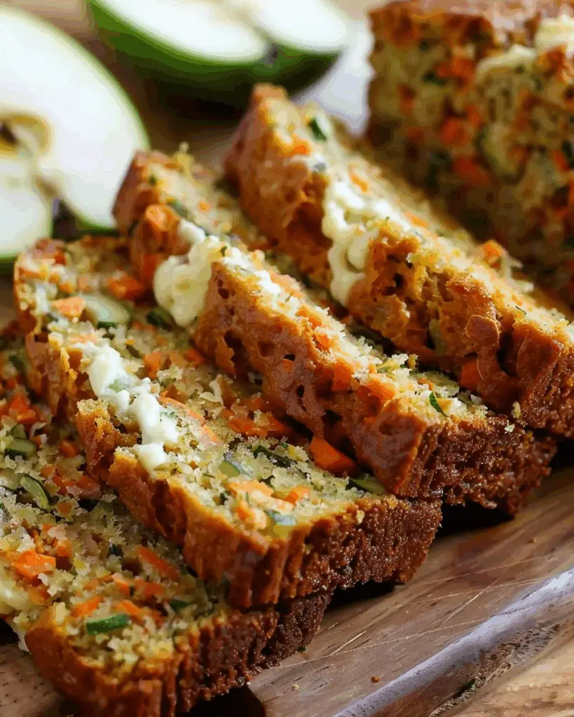 Carrot Zucchini Apple Bread