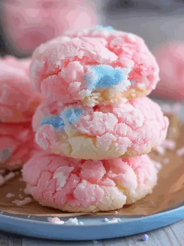 Cotton Candy Cookies