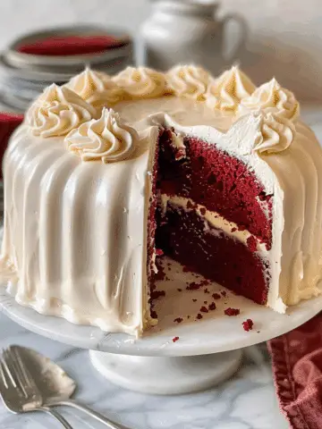 Ruby Red Velvet Cake