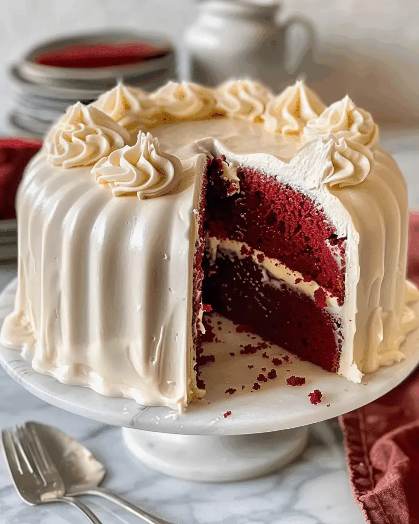 Ruby Red Velvet Cake