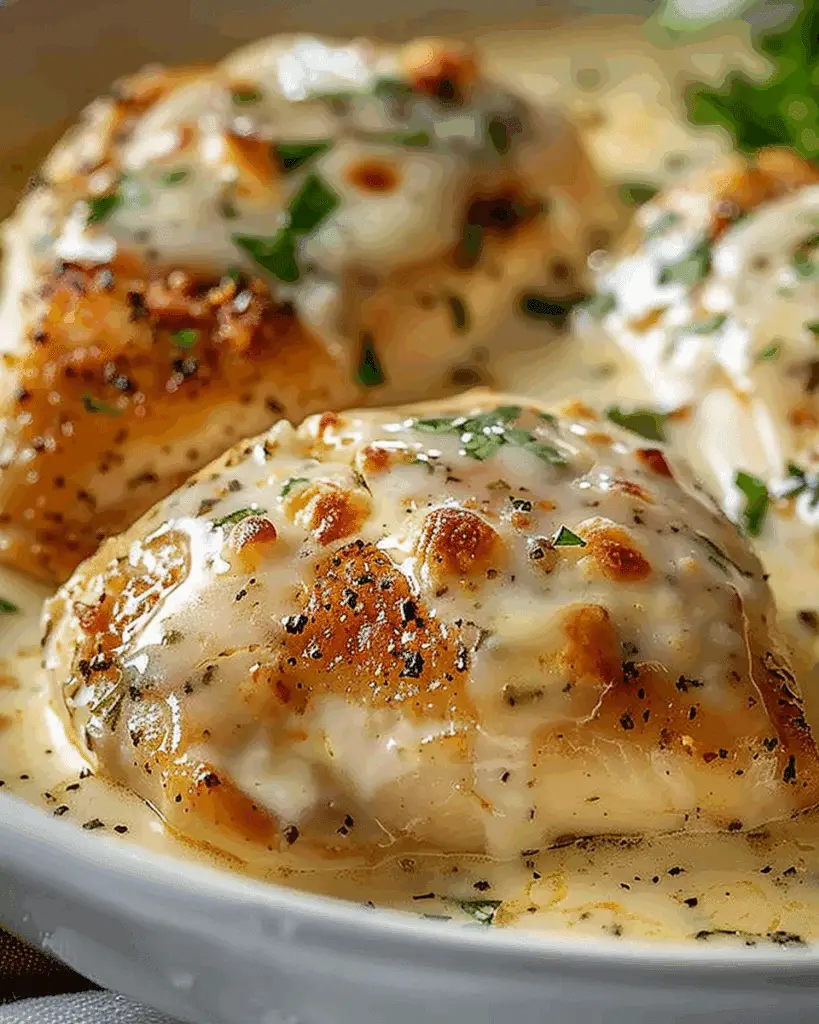 Creamy Baked Asiago Chicken Recipe