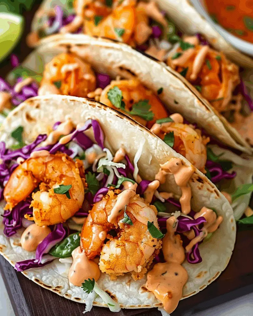 Bang Bang Shrimp Tacos