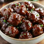 Crockpot Grape Jelly Meatballs