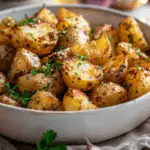 Garlicky Roasted Potatoes