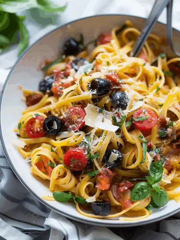 Mediterranean One‑Pot Pasta