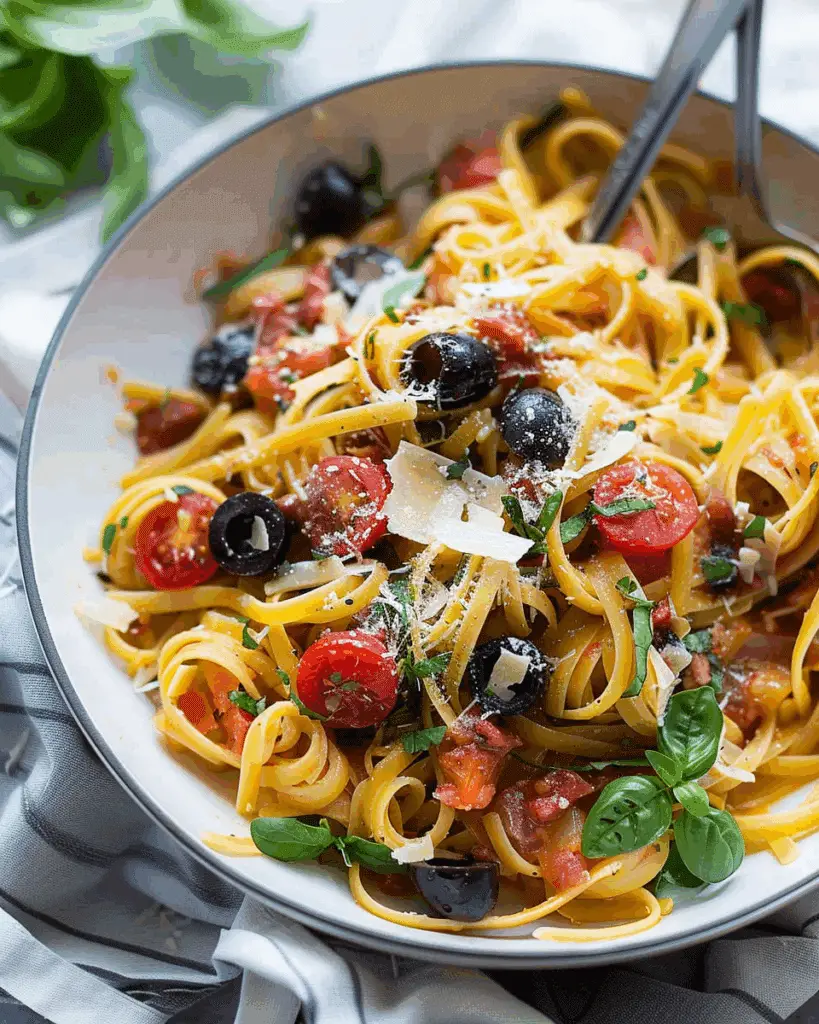 Mediterranean One‑Pot Pasta