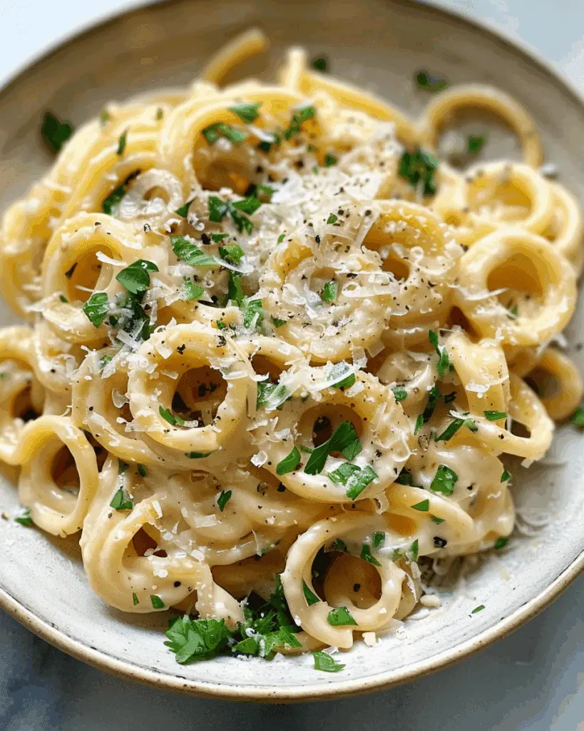 One-Pot Garlic Butter Herb Pasta
