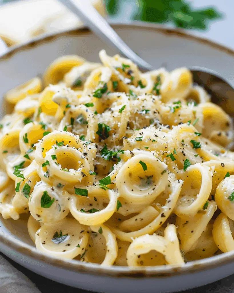 One-Pot Garlic Butter Herb Pasta