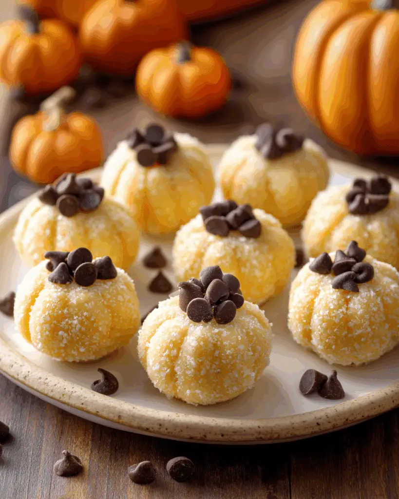Pumpkin Cheesecake Truffles