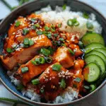 Sticky Honey Gochujang Chicken (Air Fried or Baked)