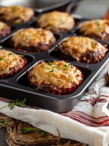 Mini Meatloaf Muffins