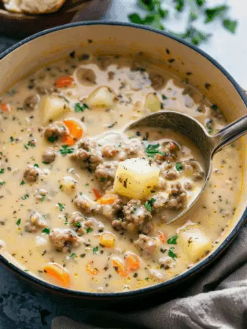 Creamy Sausage and Potato Soup