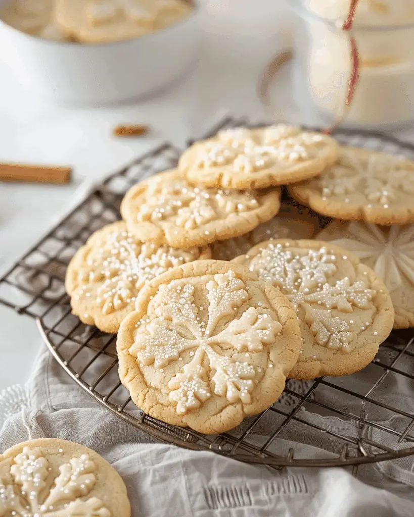 Soft and Chewy Drop Sugar Cookies