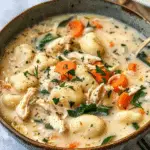 Tasty Rotisserie Chicken Gnocchi Soup