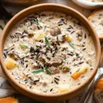 Creamy Sausage and Wild Rice Potato Chowder