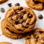 Soft Batch Pumpkin Chocolate Chip Cookies