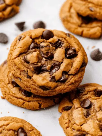 Soft Batch Pumpkin Chocolate Chip Cookies