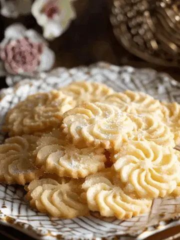 3-Ingredient Butter Cookies