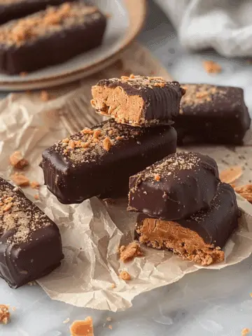 Healthy Homemade Butterfingers
