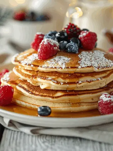 Classic Fluffy Pancakes
