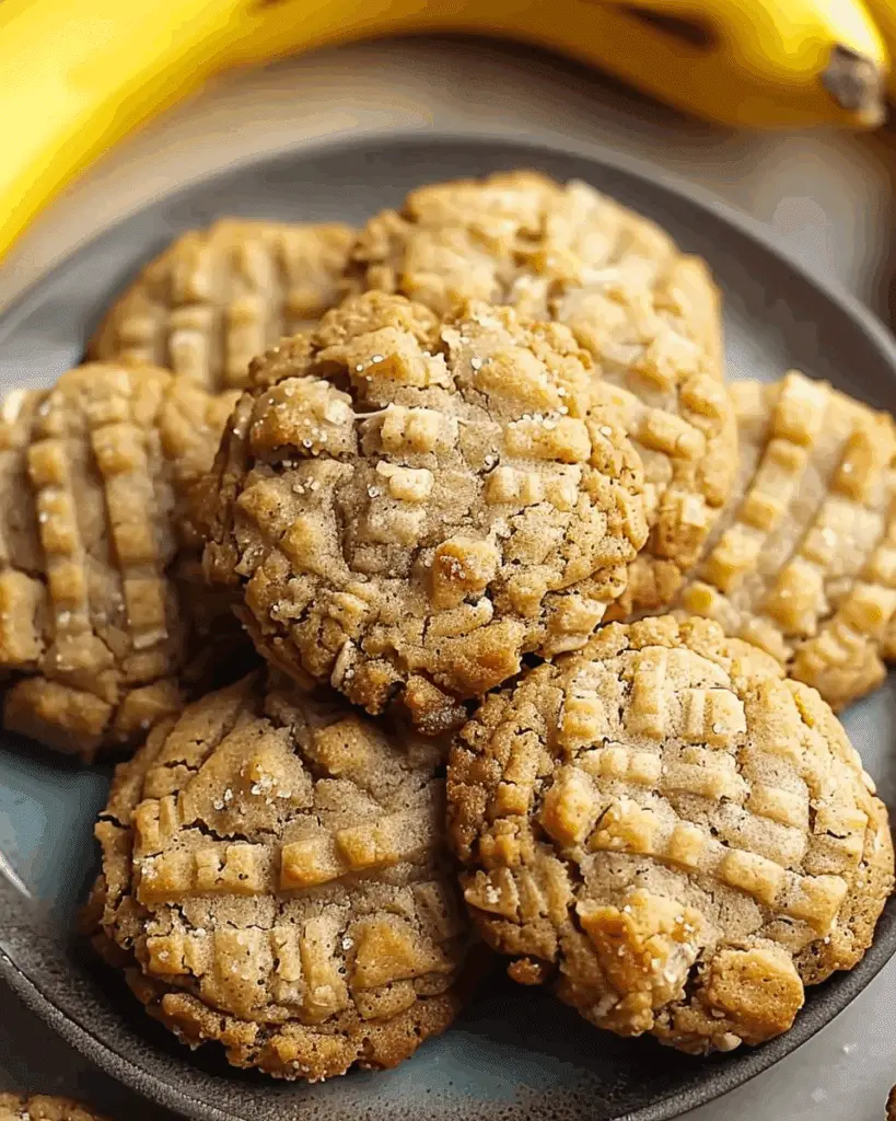 Easy Banana Bread Cookies with 6 Simple Ingredients