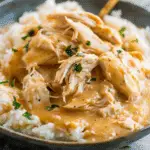 Easy Crockpot Chicken and Gravy