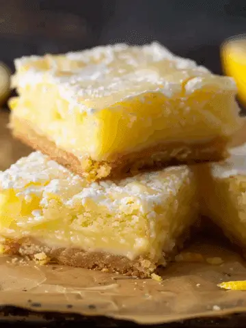 Handmade Lemon Brownies