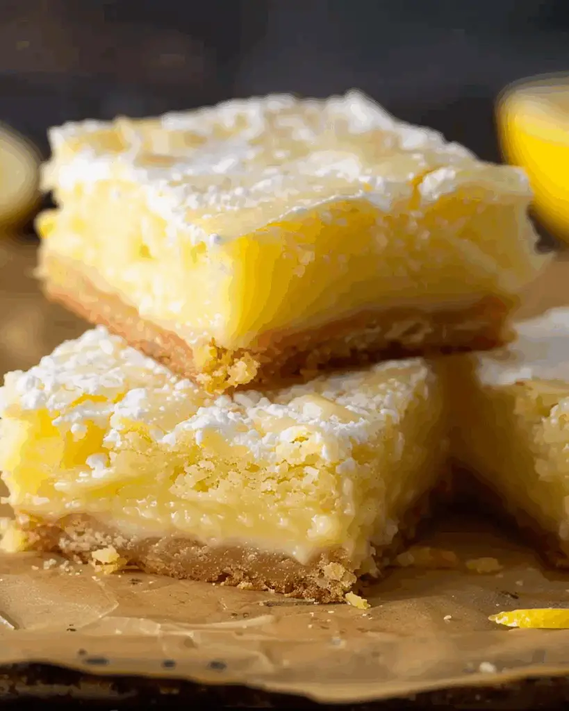 Handmade Lemon Brownies