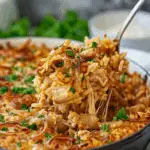 Homemade French Onion Chicken Rice