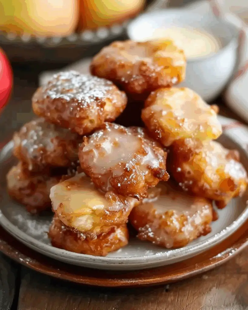 Irresistible Apple Fritter Bites