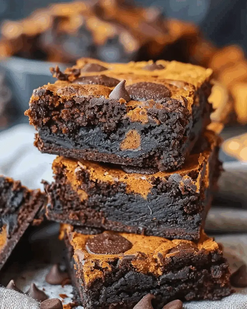 Pumpkin Cheesecake Brownies