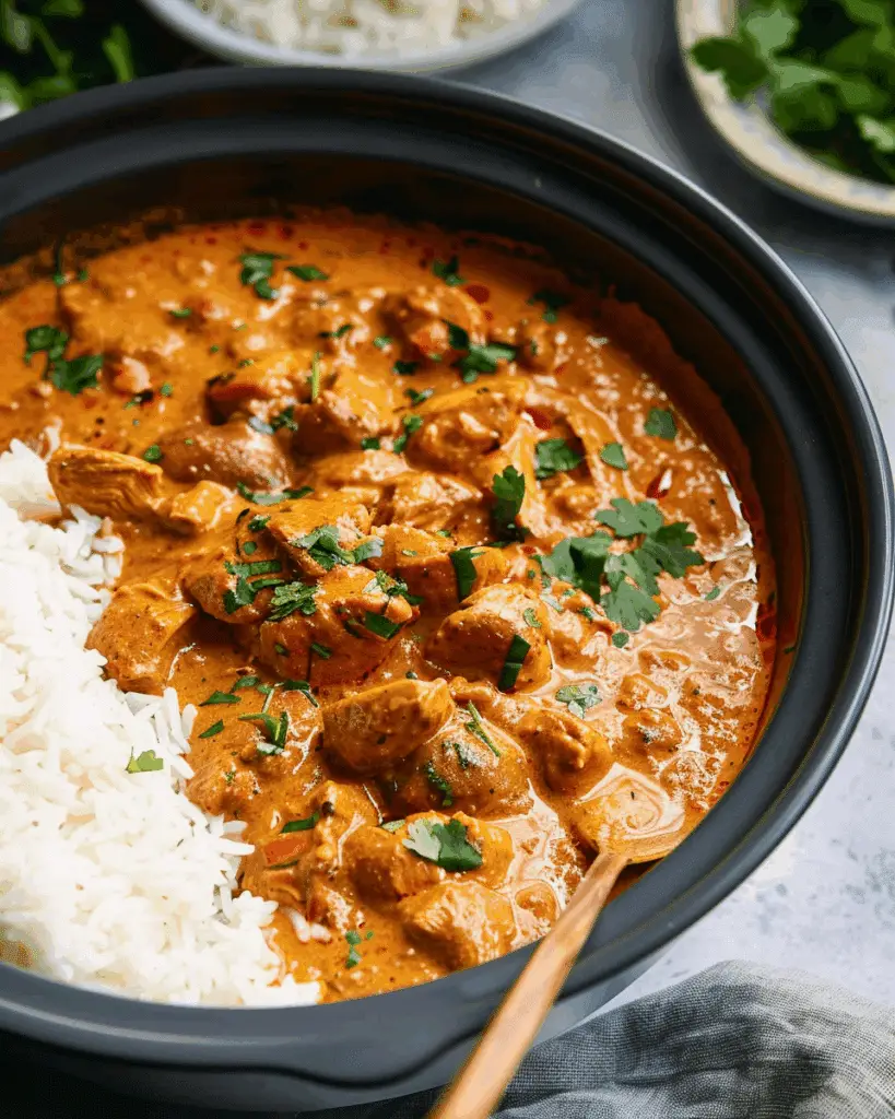 Slow Cooker Butter Chicken