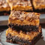 Chocolate Pumpkin Cheesecake Bars