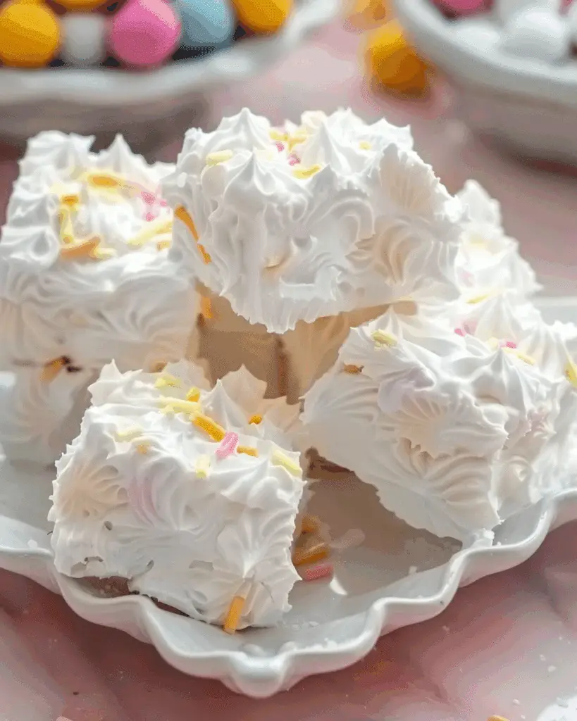 Cool Whip Chocolate Candy (Three Musketeers Copycat)