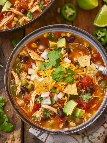 Easy Chicken Taco Soup