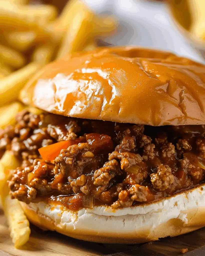 Easy Slow Cooker Sloppy Joes