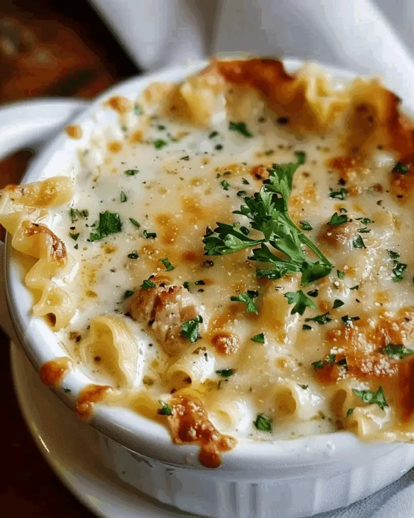 White Lasagna Soup