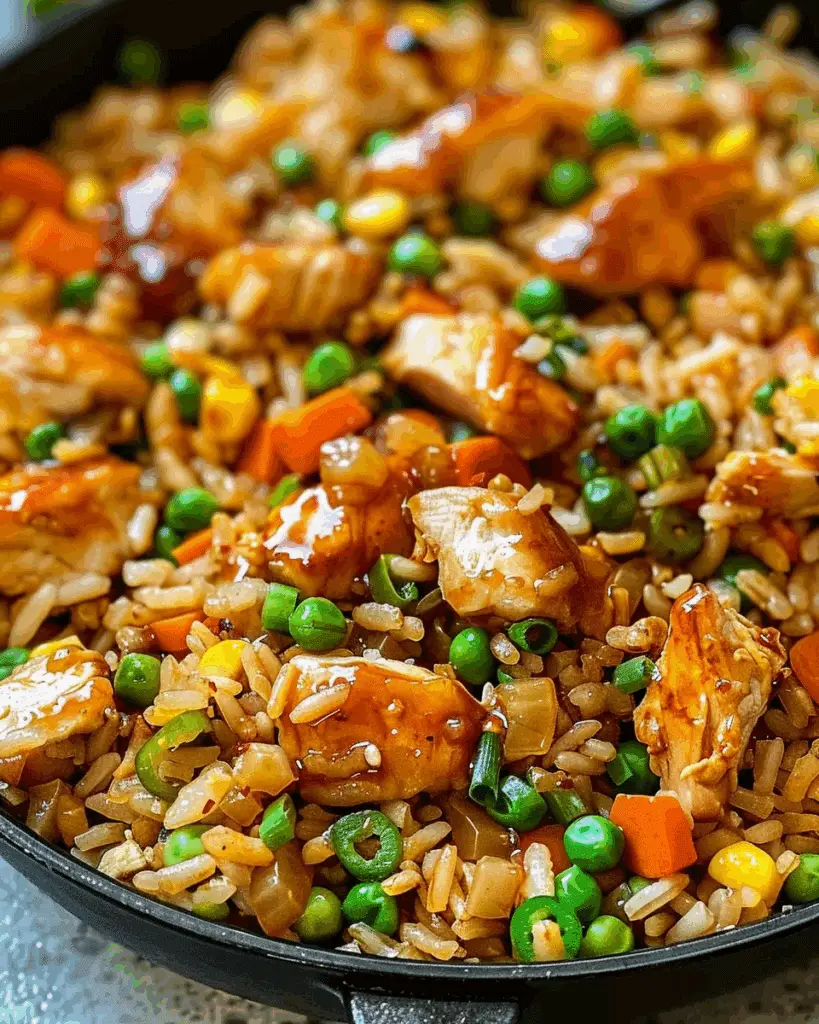 Bang Bang Chicken Fried Rice