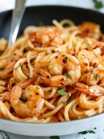 Bang Bang Shrimp Pasta