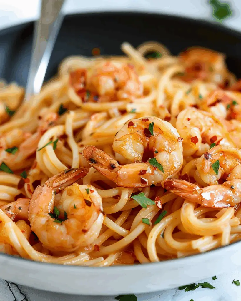 Bang Bang Shrimp Pasta