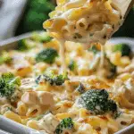 Chicken Broccoli Alfredo Bake