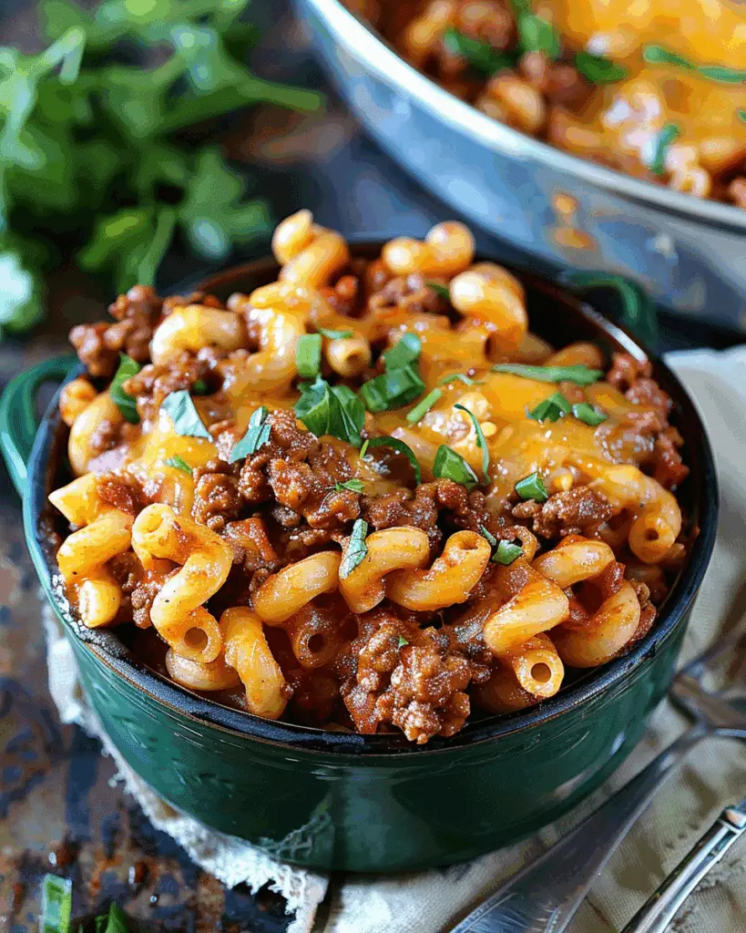 Chili Mac and Cheese