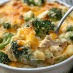 Creamy Chicken Potato Broccoli Casserole