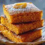 Honey Butter Sweet Potato Cornbread