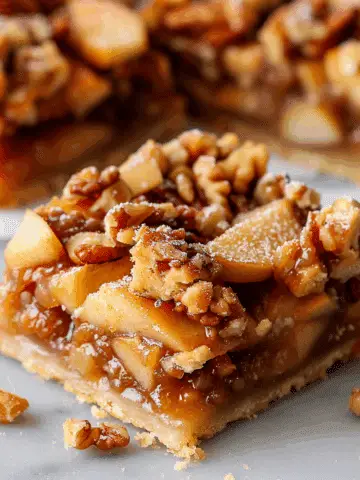 Apple Crumble Bars