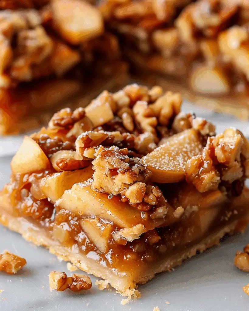 Apple Crumble Bars