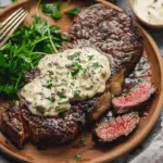 Creamy Blue Cheese Sauce for Steak