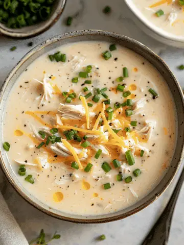 Creamy Crack Chicken Soup