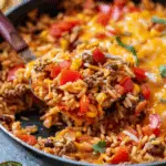 One‑Pan Taco Rice Dinner